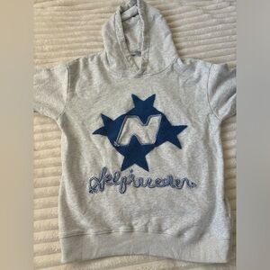 aelfric eden grey and blue star hoodie!